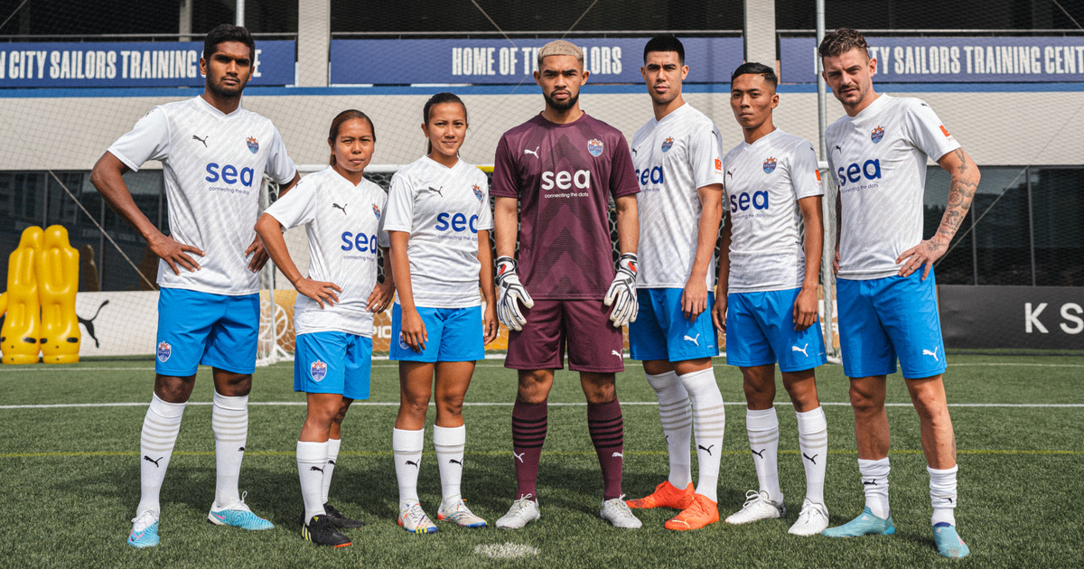 White and Bold: 2023 Lion City Sailors Home Kit Revealed - Lion City Sailors  FC